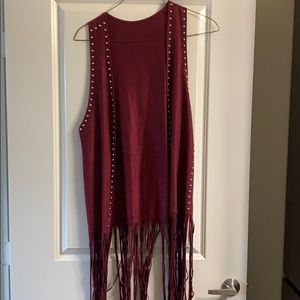 Women’s Maroon Vest